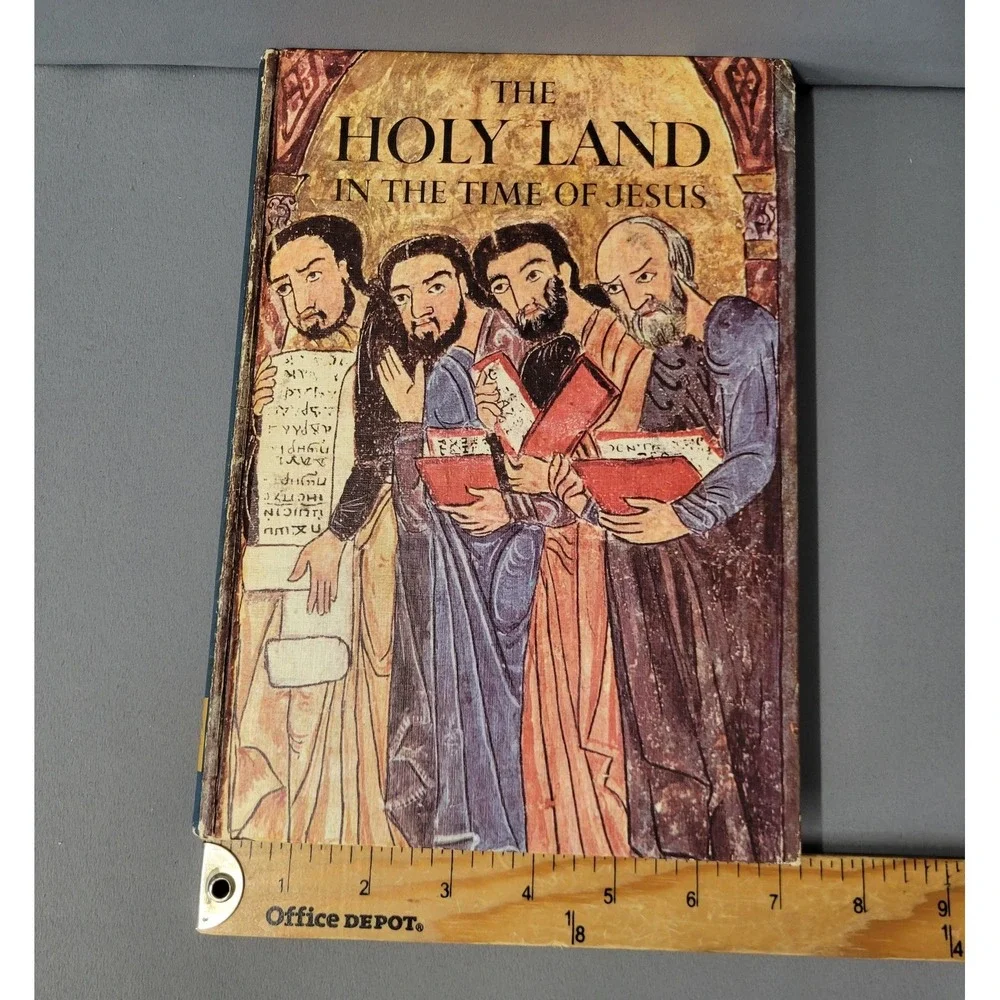 Vintage The Holy Land In The Time Of Jesus Norman Kotker 1967 Hardcover History